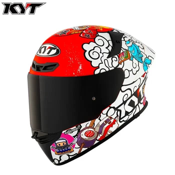 Casques de moto KYT TT-REVO 2206 nouvelle couleur, casques de course sur route, casques de moto sport KYT, casque de moto naked pour Honda CBR500R
