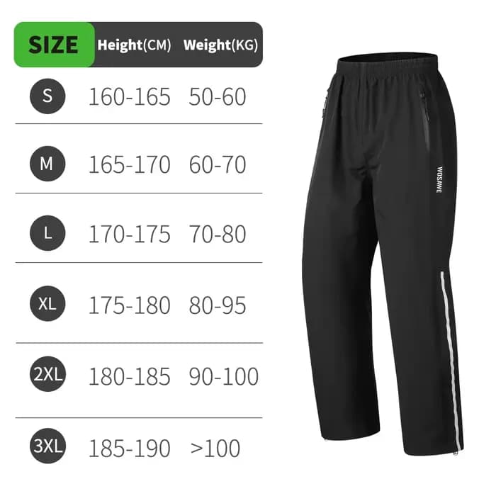 WOSAWE moto imperméable costumes hommes femmes imperméable veste de pluie et pantalon réfléchissant