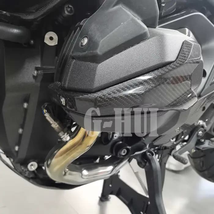 Nouveau pour BMW R1300GS R 1300 GS 2023-2025 véritable Fiber de carbone garde de moteur couvercle de culasse protecteur accessoires de moto