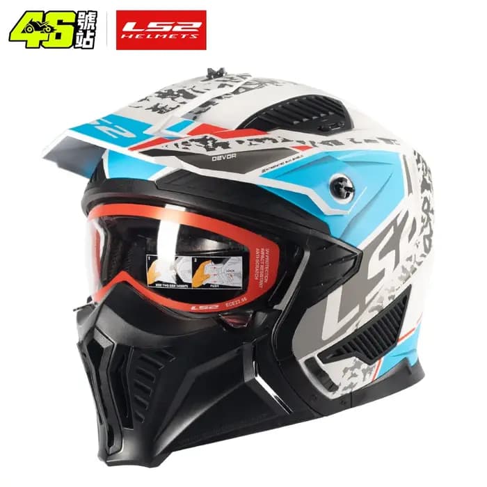 OF606 Drifter unisexe combinaison casques ouverts moto Motocross hommes femmes mode