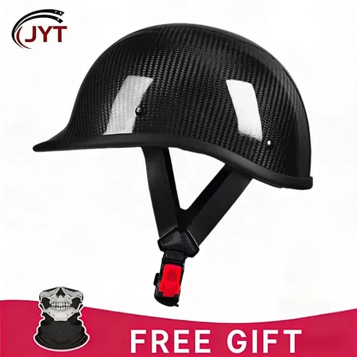 Casque en fibre de carbone pour hommes