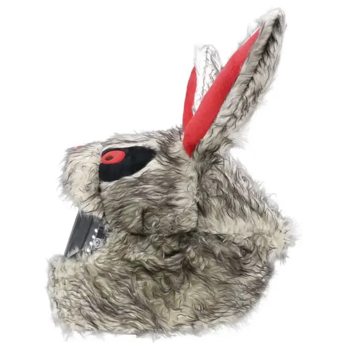 Juste de casque de moto lapin pour casques de coupe intégrale