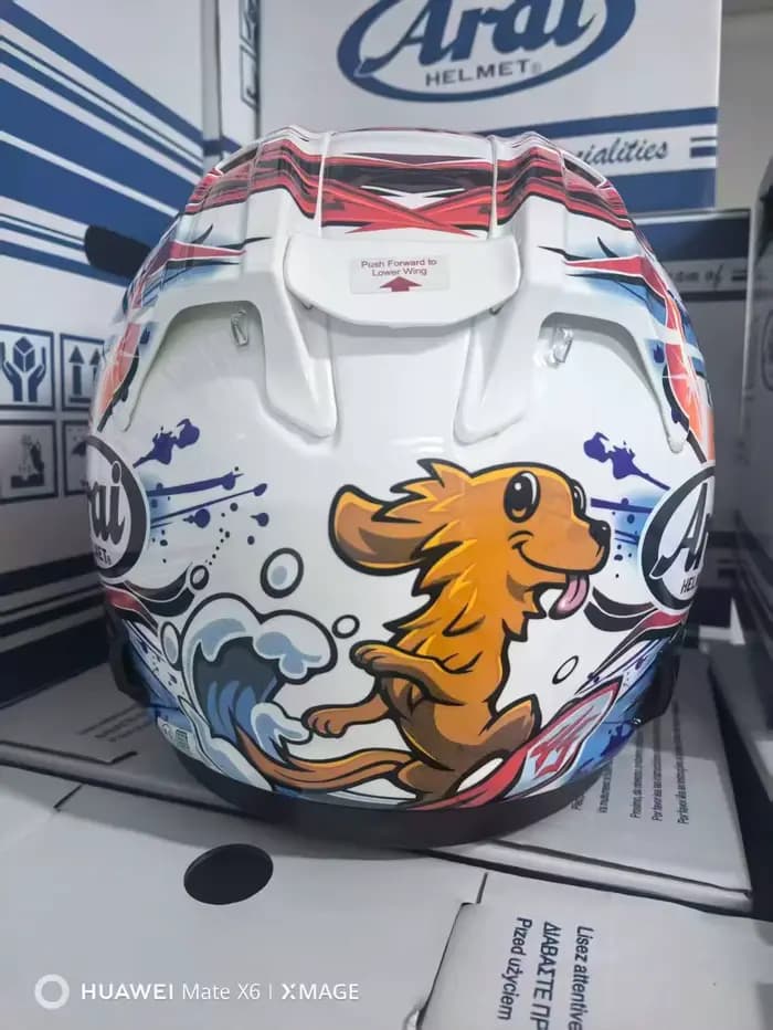 Casque de moto intégral rx7x naga shima pour la conduite