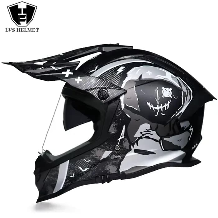 Casque de moto tout-terrain