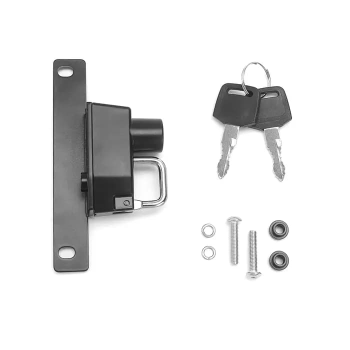 Serrure antivol latérale pour casque de moto