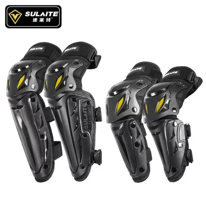 Genouillères épaisses pour moto