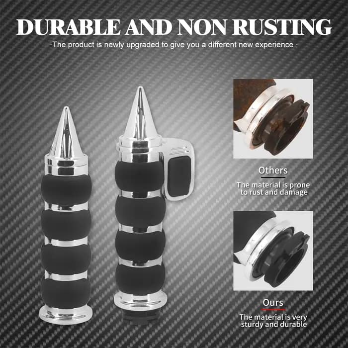 Poignées de moto 1 "25mm, barre de poignée universelle pour Harley Sportster XL1200 Touring Street Glide FLHR Dyna FXDL FLS
