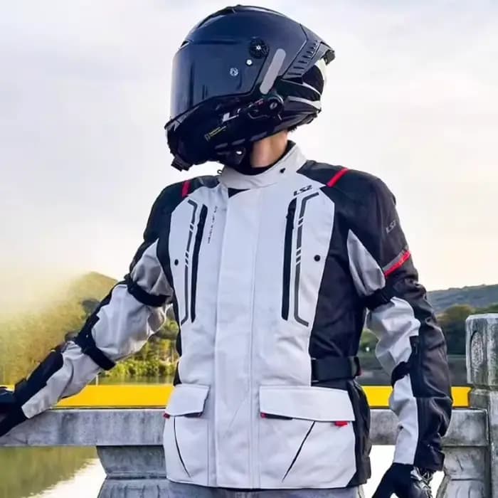 Veste de moto quatre saisons pour hommes et femmes