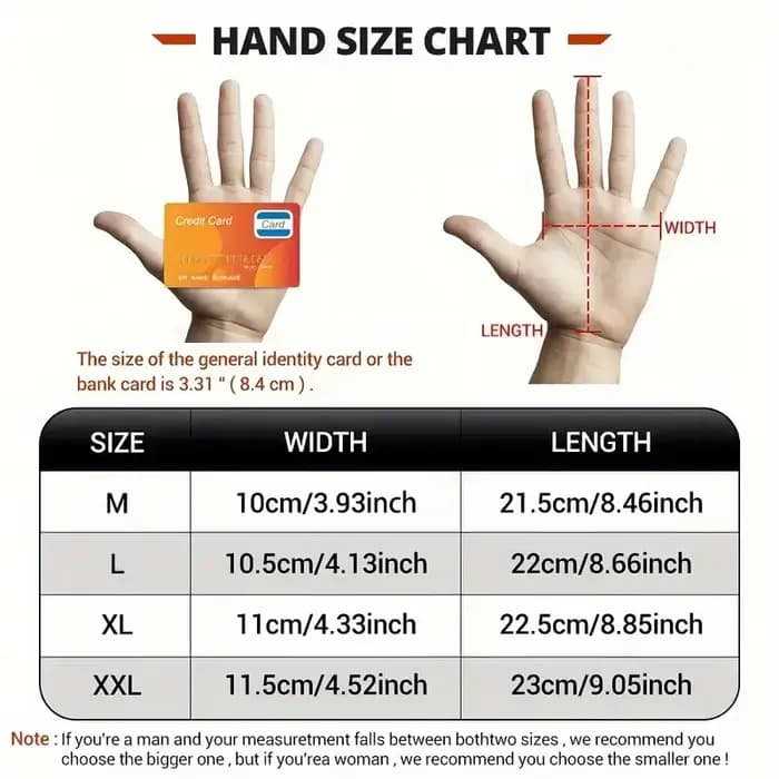 Gants de moto d'été tricotés pour écran tactile