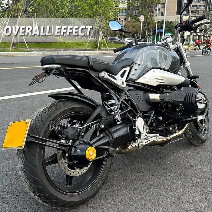 Nouveau support de plaque d'immatriculation de moto, support d'enregistrement pour BMW R9T RNINET Ur