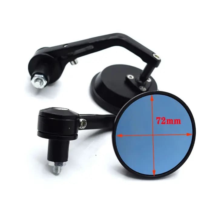 Accessoires de moto, rétroviseurs universels 7/8 "22mm pour Cafe Racer