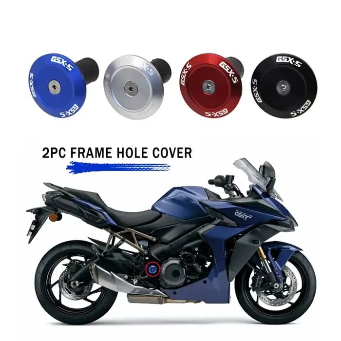 Couvercle de trou de cadre de moto adapté pour Suzuki GSX-S1000F GSX-S1000 KATANA GSX-S1000GT, couve