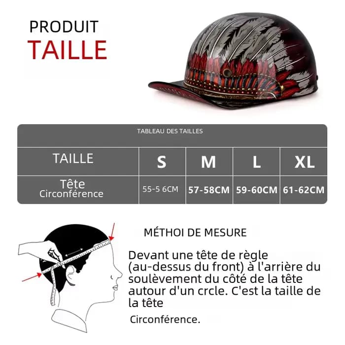 Uchoose casquette de Baseball casque moto Vintage rétro casques été visage ouvert Scooter Cruiser Chopper Gangster DS hommes femmes enfant