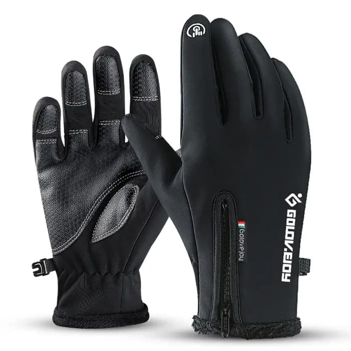 Gants de moto thermiques doublés sourire