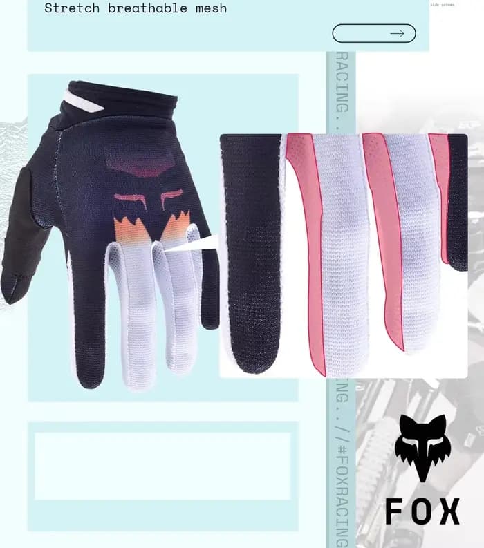 Fox head DIRTPAW gants de moto pour vélo ATV UTV DH tout-terrain MotoCross