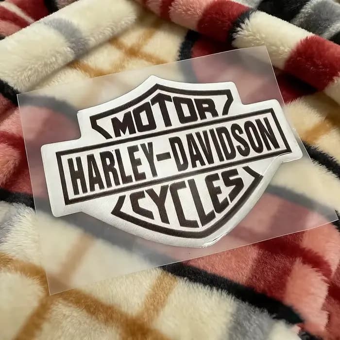 Autocollant 3D en gel pour logo de moto Harley Davidson