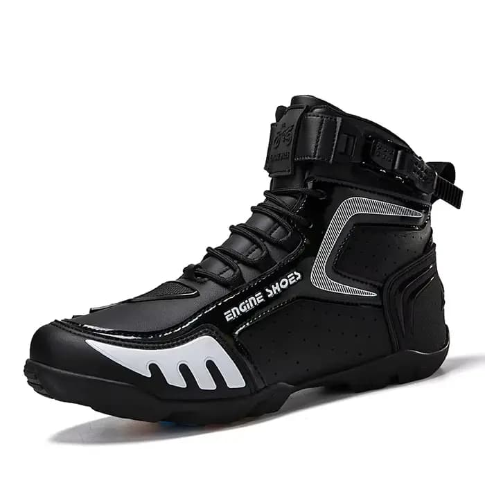 Bottes de moto coupe-vent, imperméables, résistantes à l'usure, protection, support, quatre saisons,