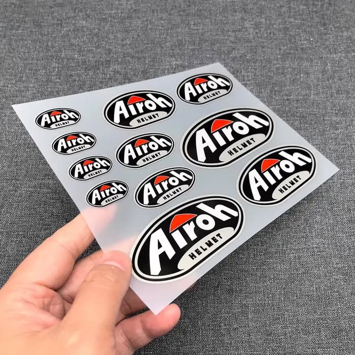 11 autocollants pour casque AIROH