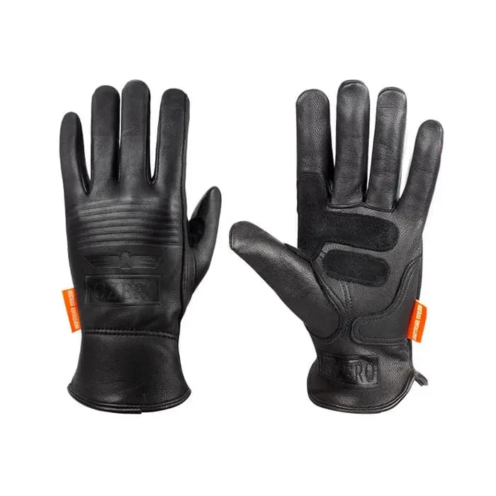 Gants de moto et de vélo rétro en peau de mouton pour hommes