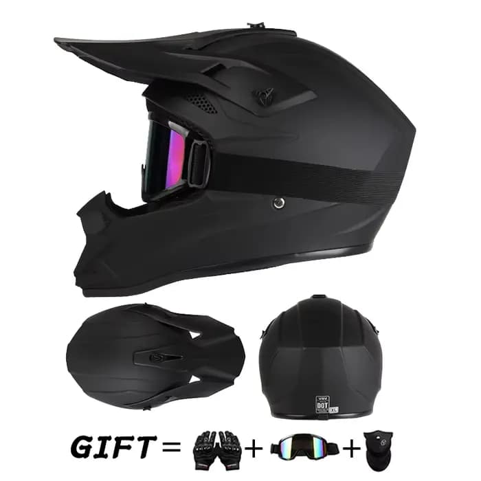 Casque de moto tout-terrain pour rallye et descente