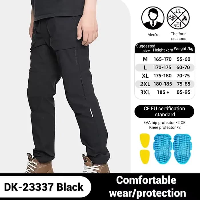 DUHAN veste de Moto hommes Moto armure protecteur DUHAN pantalon Moto veste de cyclisme Motocross Ch
