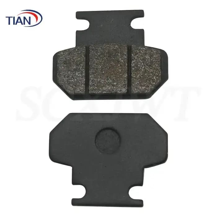 Accessoires de plaquettes de frein, adaptés aux scooters électriques, plaquettes de frein avant et arrière pour accessoires de modification de scooters électriques
