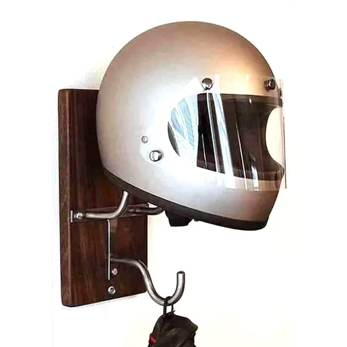 Support de casque de moto pour crochet de casque avec peinture brillante