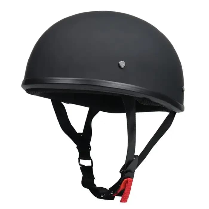 Casques de scooter, casque de moto, casque demi-couche, casque gourde, casque portable pour les quatre saisons, pour hommes et femmes, style Harley