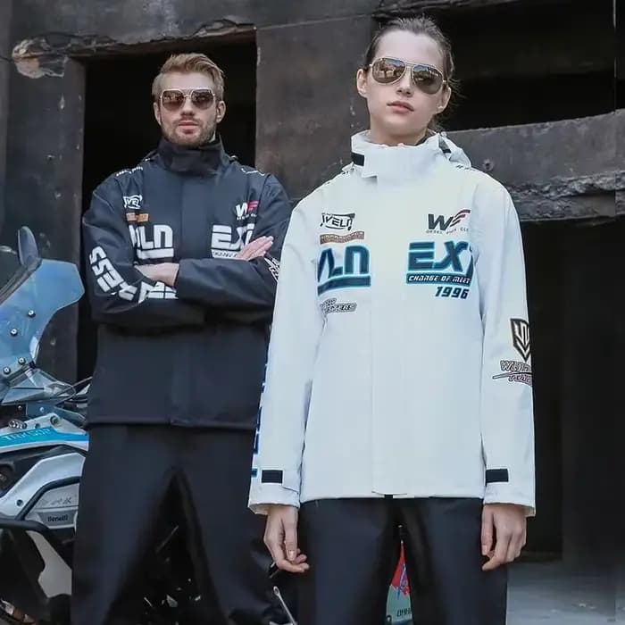 Ensemble imperméable de moto pour hommes et femmes