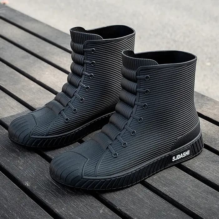 Bottes de pluie en caoutchouc pour hommes