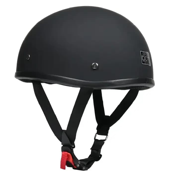 Casques de scooter, casque de moto, casque demi-couche, casque gourde, casque portable pour les quatre saisons, pour hommes et femmes, style Harley