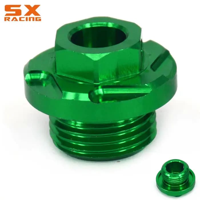 Bouchon de remplissage d'huile CNC pour moto, pour Kawasaki KX250 KX450 KX250F KX450F KX250X KX450X