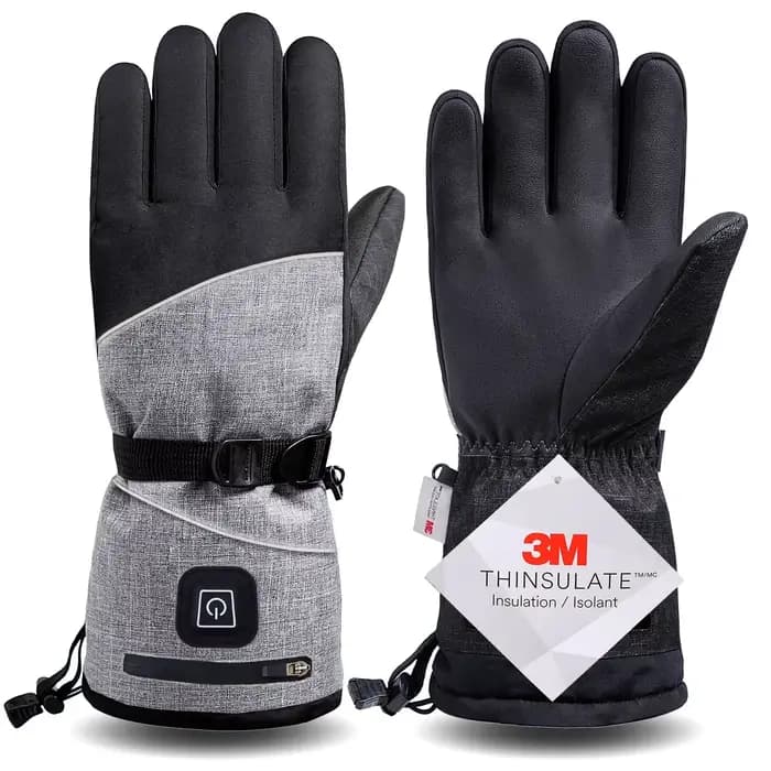 Gants chauffants 3M coton hiver chauffe-mains