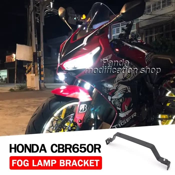 Support de phare antibrouillard pour honda cb650r 2019 2020 2021 2022 2023, accessoires cbr 650r, su