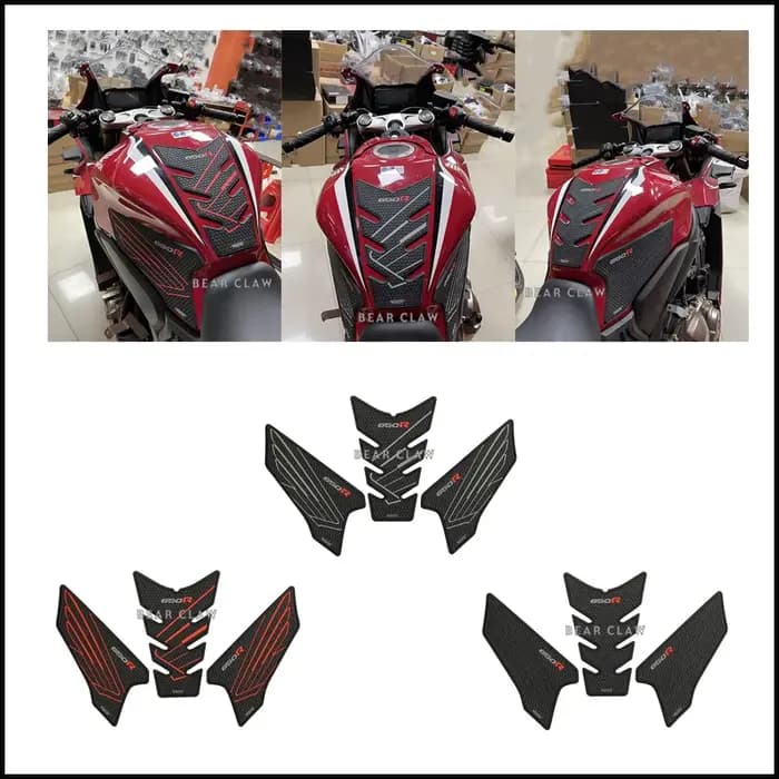 Autocollant de tampon de réservoir de moto pour Honda CB650R CBR650R, protecteur de réservoir d'huil