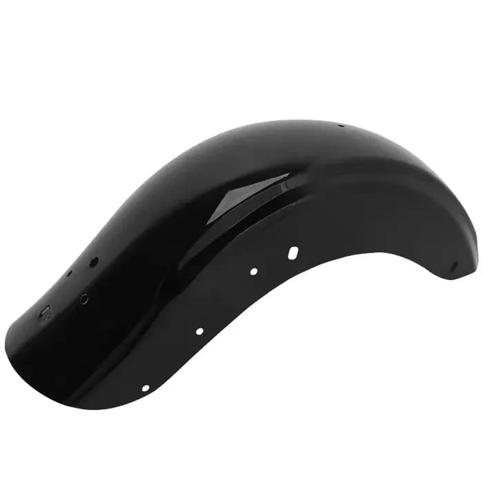 Garde-boue arrière noir pour moto