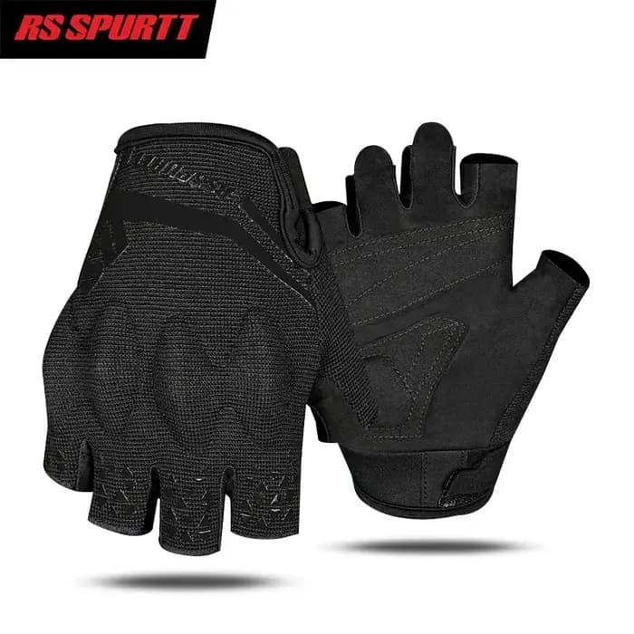 RS SPURTT RS09 gants Moto Polyester microfibre mince respirant anti-dérapant hommes femmes été demi doigt