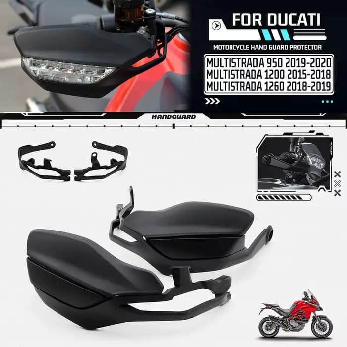 Pour Ducati MULTISTRADA MTS 950 1200 1260 MTS950 MTS1200 accessoires de moto poignée garde guidon protège-mains boucliers couverture