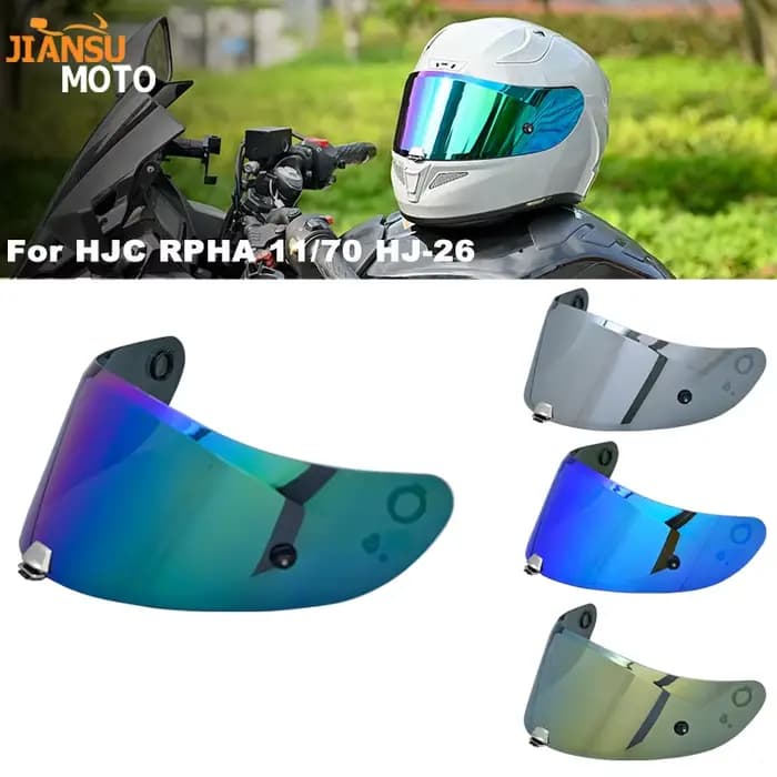 Pour HJC RPHA 70 PRHA 11 visière de casque de Moto HJ-26 lentille