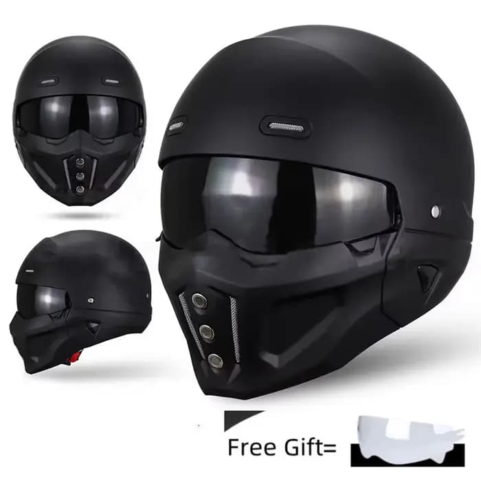 Vieni avec 2 lentilles Moto Scorpion casque