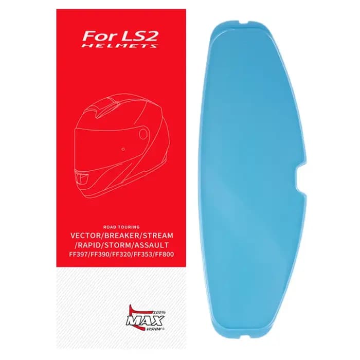 Film Anti-buée pour visière de casque de moto