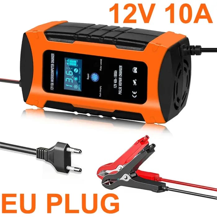 Chargeur de batterie Intelligent pour voiture et moto 12V