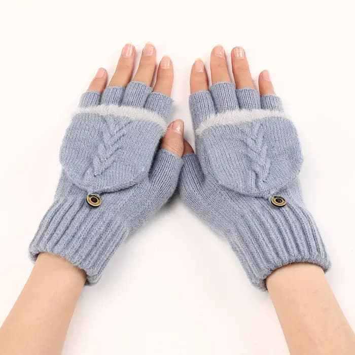Botvotee – gants noirs avec Forrchettes