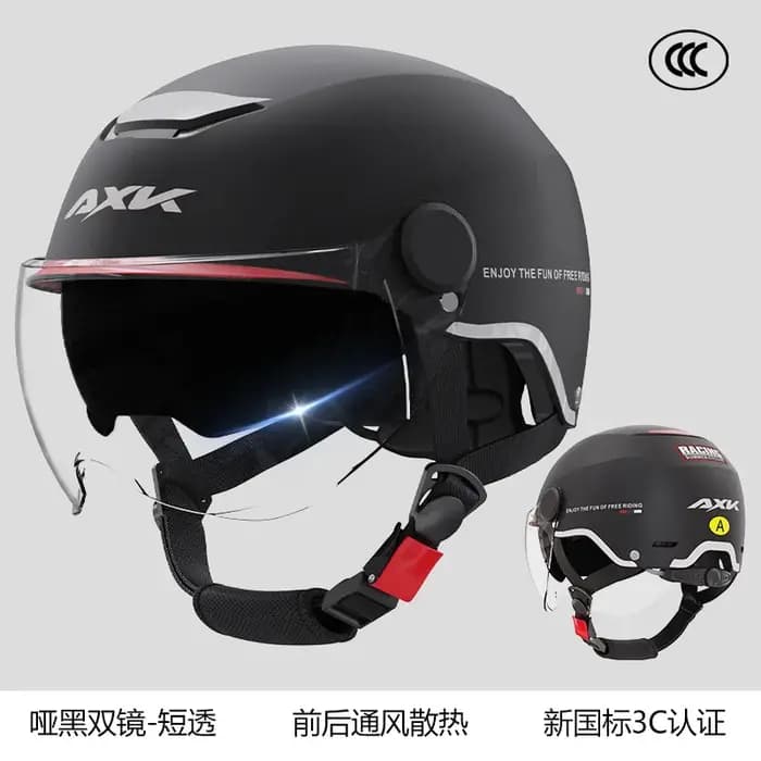 Casque de moto électrique pour homme et femme