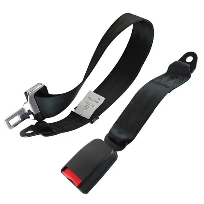 88-135CM universel deux points Simple réglable ceinture de sécurité noir gris voiture véhicule