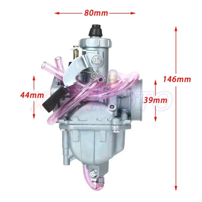 Carburateur Mikuni Performance, VM22, 26mm, 110cc, 125cc, Pit D343, Façades RL Vélo, PZ26, Pièce