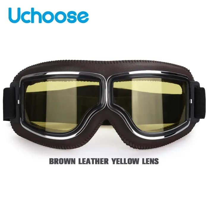 Lunettes de casque de moto coupe-vent