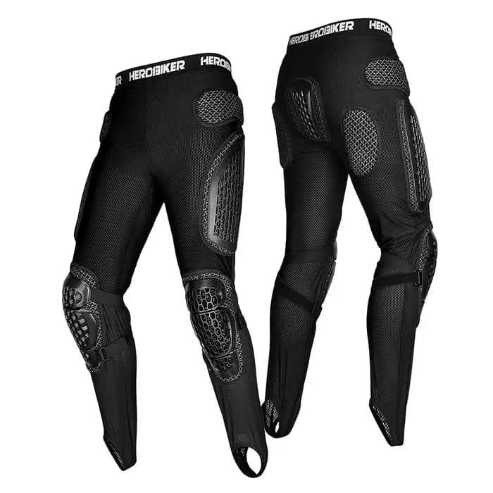 Pantalon de moto blindé anti-chute respirant pour tout-terrain, équipement de protection pour la con
