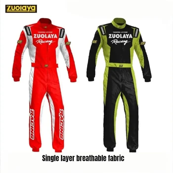 Combinaison de course estivale tout-terrain respirante pour moto, karting et drift