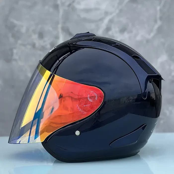 Ram4 bleu vif demi Casque saison d'été
